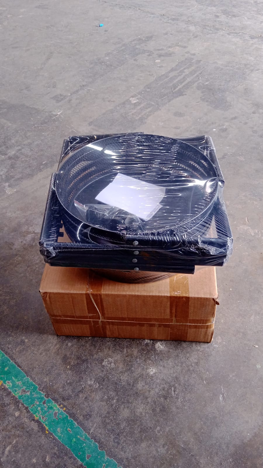 4-Layer Round Metal Folding Storage Trolley (1 Pc)