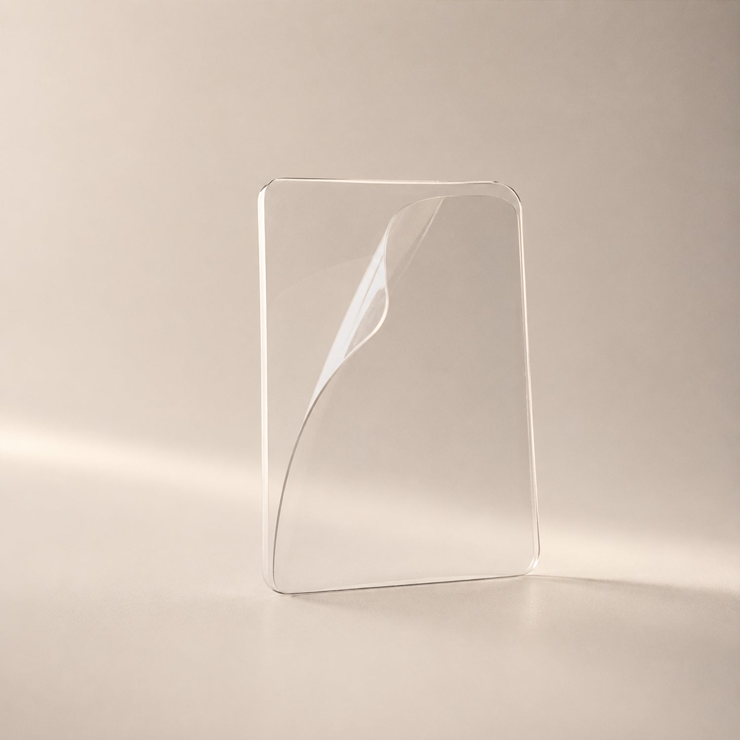Double Side Sticker Transparent Adhesive Pad White Background