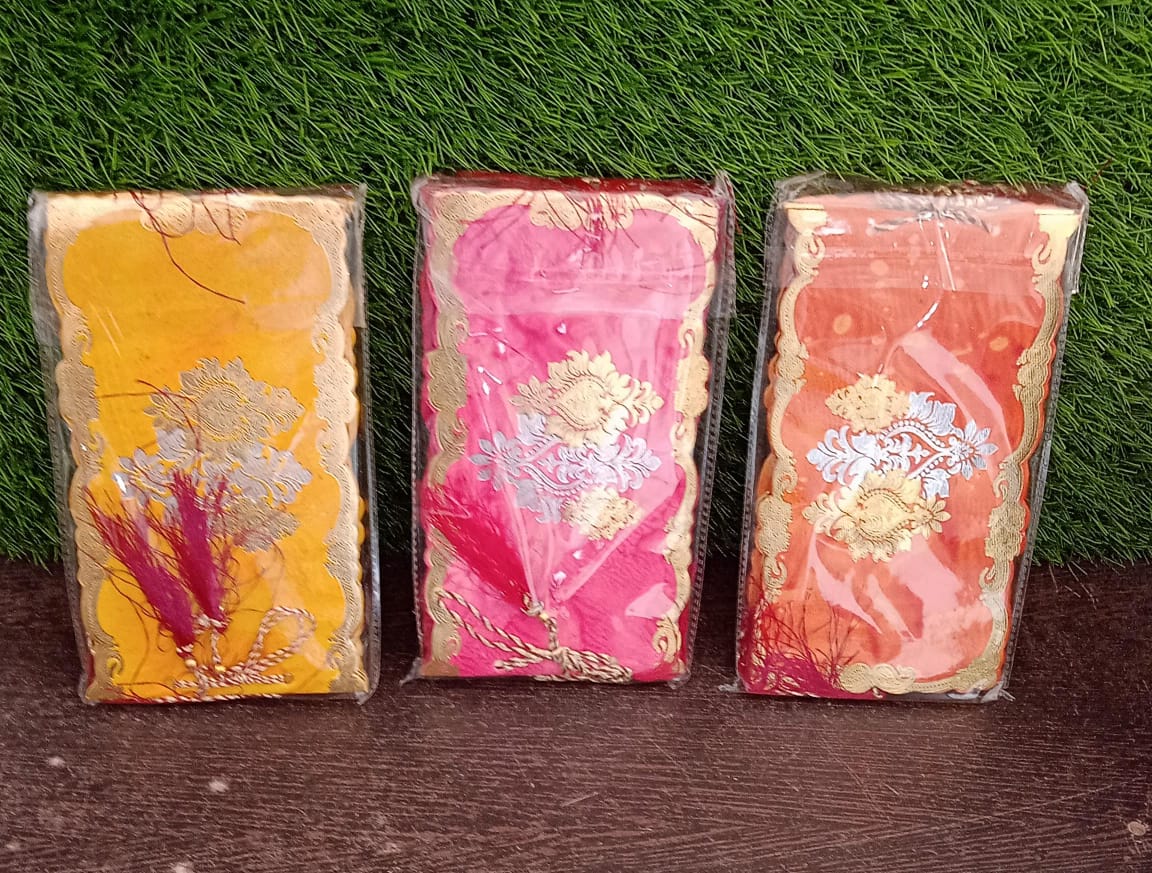 Wedding Money Gift Envelopes Multicolor Shagun Pack (5 Pcs Set)