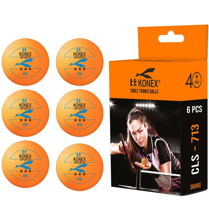 Professional Table Tennis Balls (6 Pc)