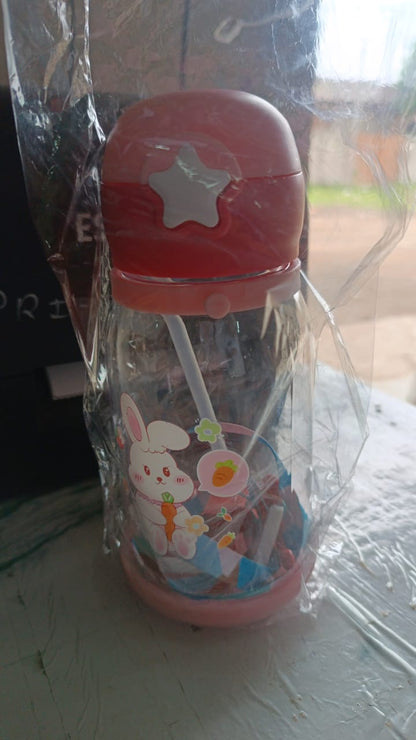  Cute Cartoon Water Bottle 450ML - alternative angle