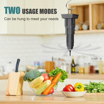 Fly Repeller Tabletop Food Protection Fan Keep Flies Away from Food Dining Table (3 Pc)