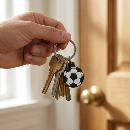 Football Keychain Charm Set