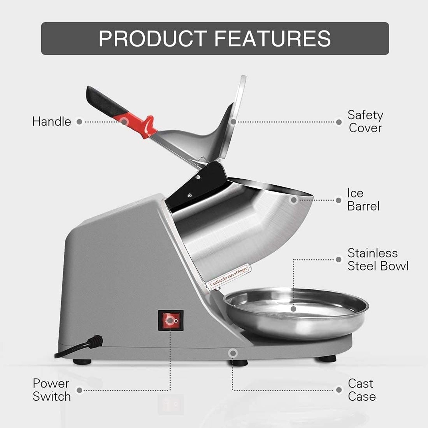kitchen ice crushing machine