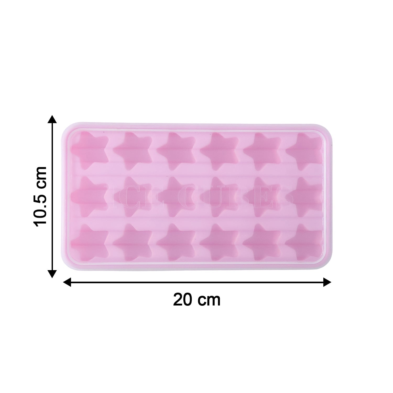 reusable ice tray for making shaped ice cubes