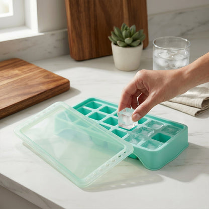 pop up ice cube maker tray for drinks