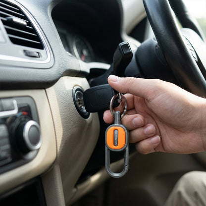 Premium Metal Carabiner Key Holder Keychain with Key Ring (1 Pc)