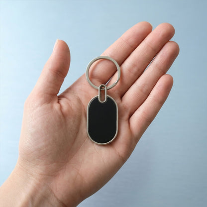 car bike metal keychain