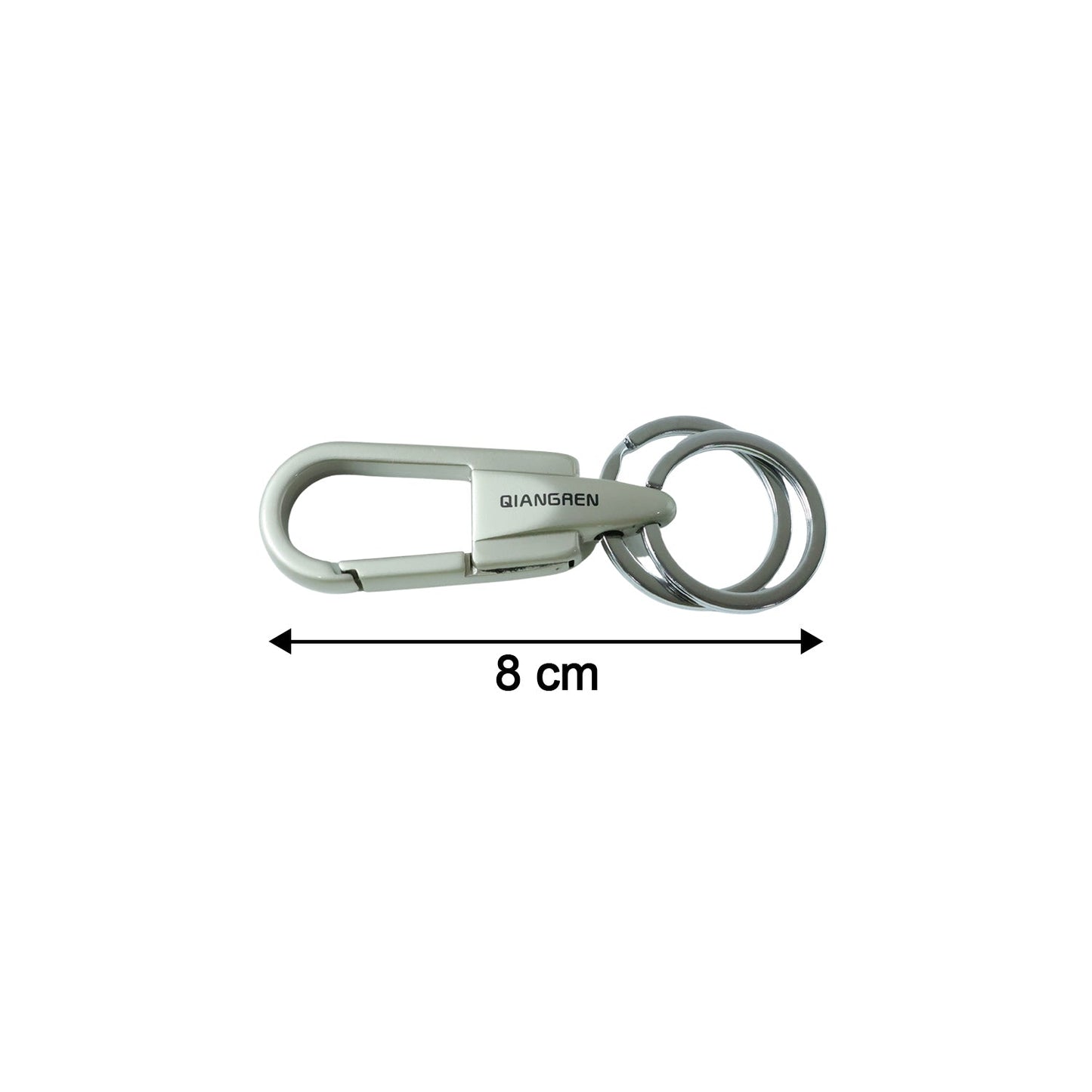 Heavy Duty Metal Key Holder Carabiner Clip Keychain (1 Pc)