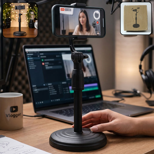 adjustable desktop mobile phone stand holder desk accessory