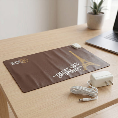 Electric Heat Mouse Pad with Adjustable Temperature for Warmth and Support