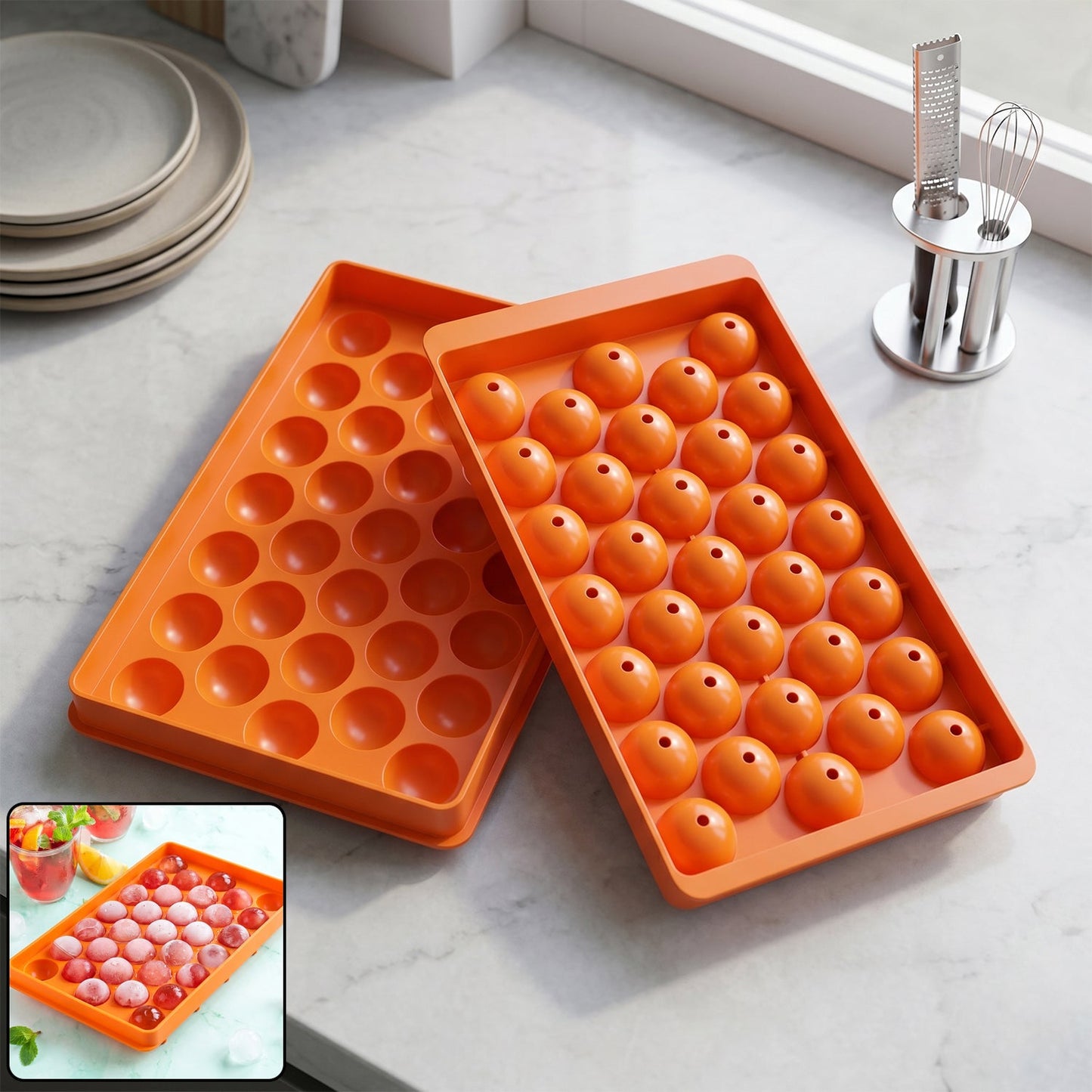 orange lollipop candy mold maker