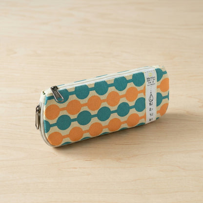 Stylish Multi-Color Geometric Printed Pencil Pouch (1 Pc)