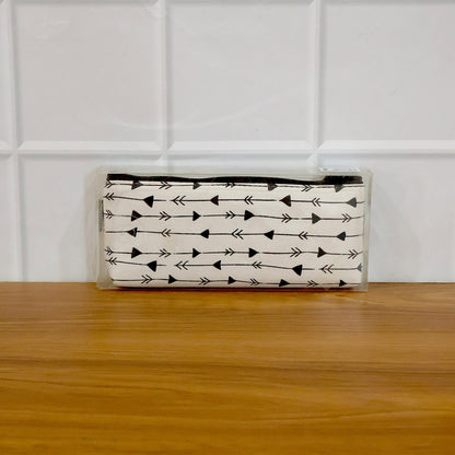 Stylish Canvas Pencil Pouch (1 Pc)