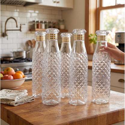 large capacity water bottles set for daily use