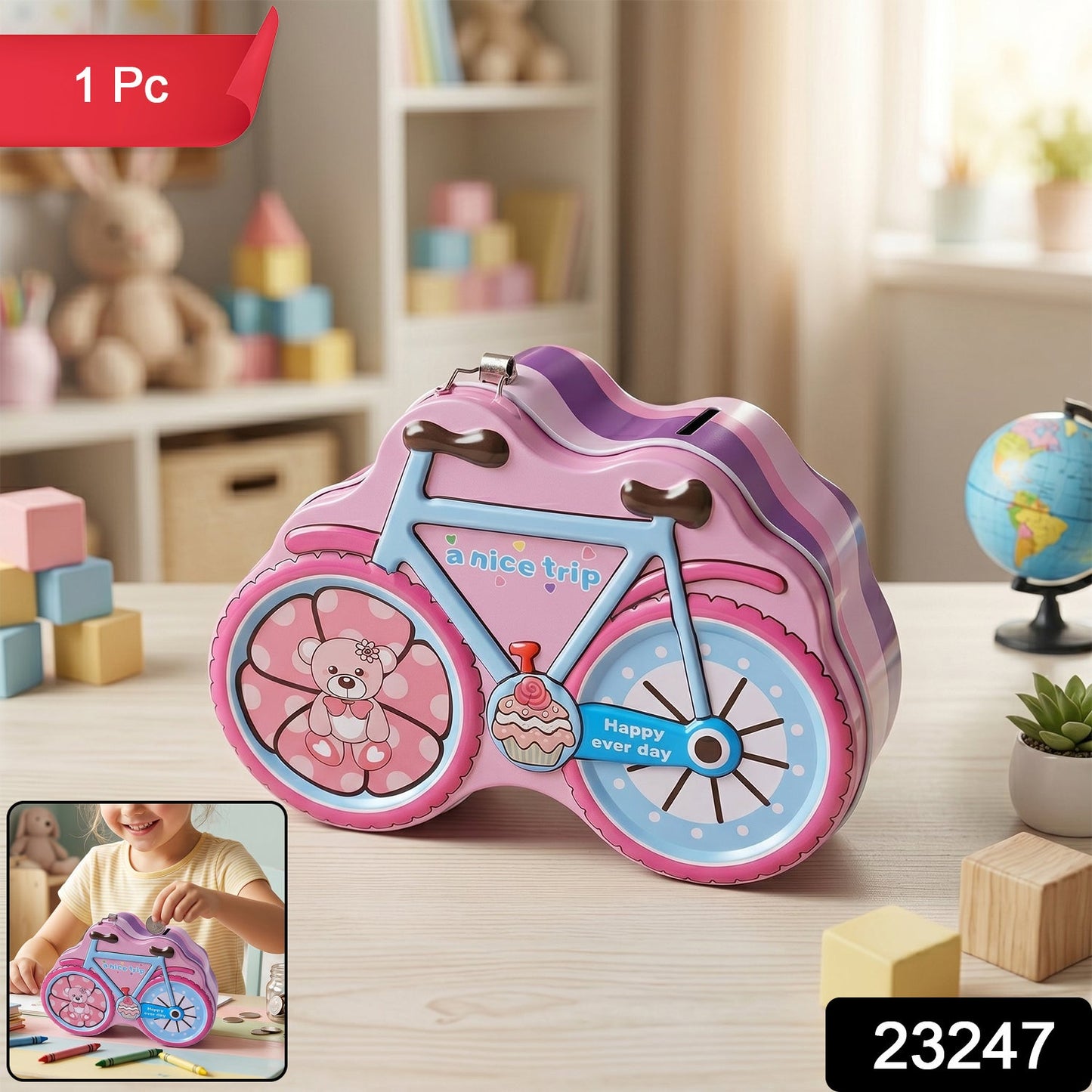 coin saving box kids