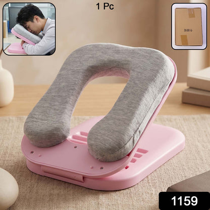 Foldable Soft Nap Doughnut Pillow Portable Neck Support Cushion 1 Pc
