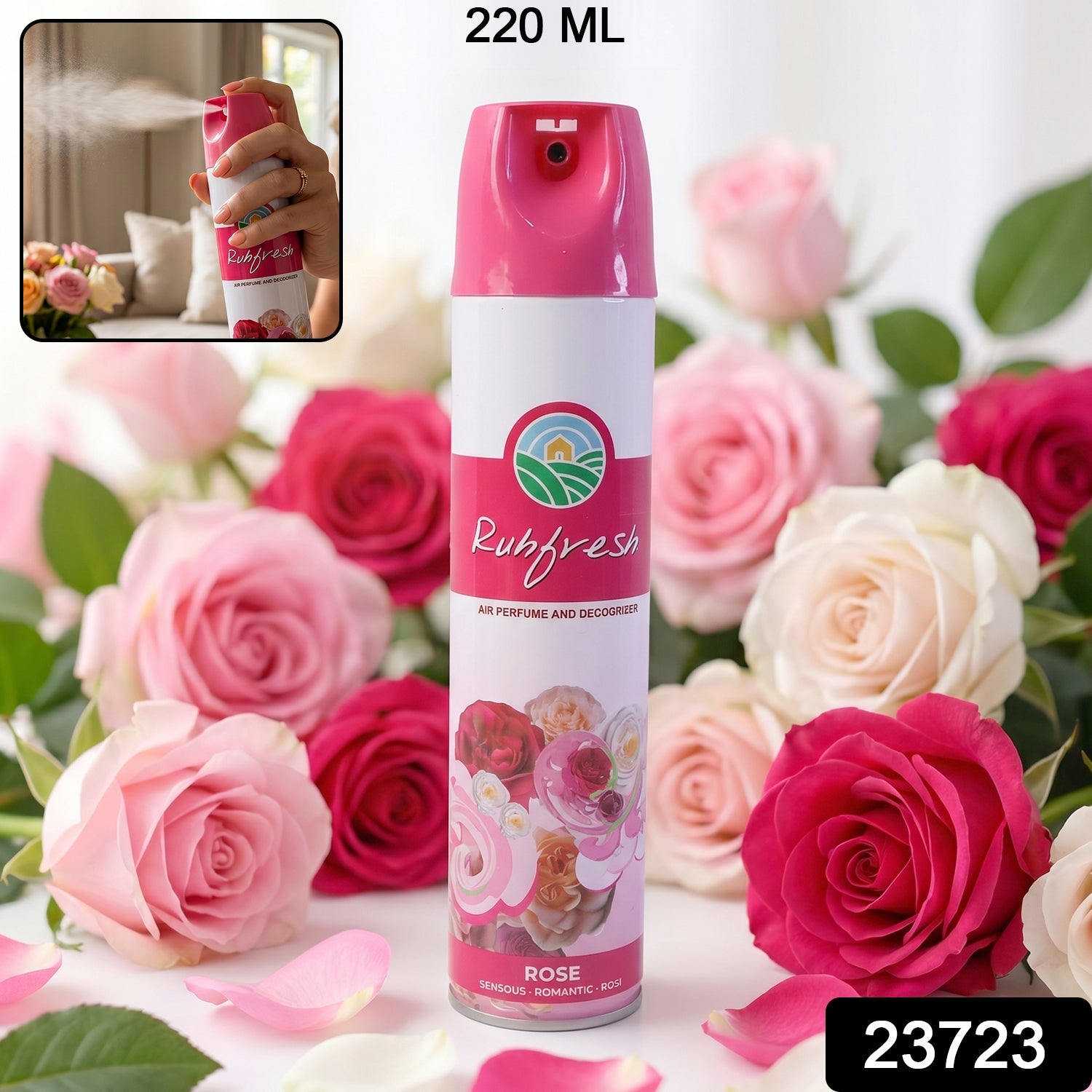 Rose Air Perfume & Deodorizer