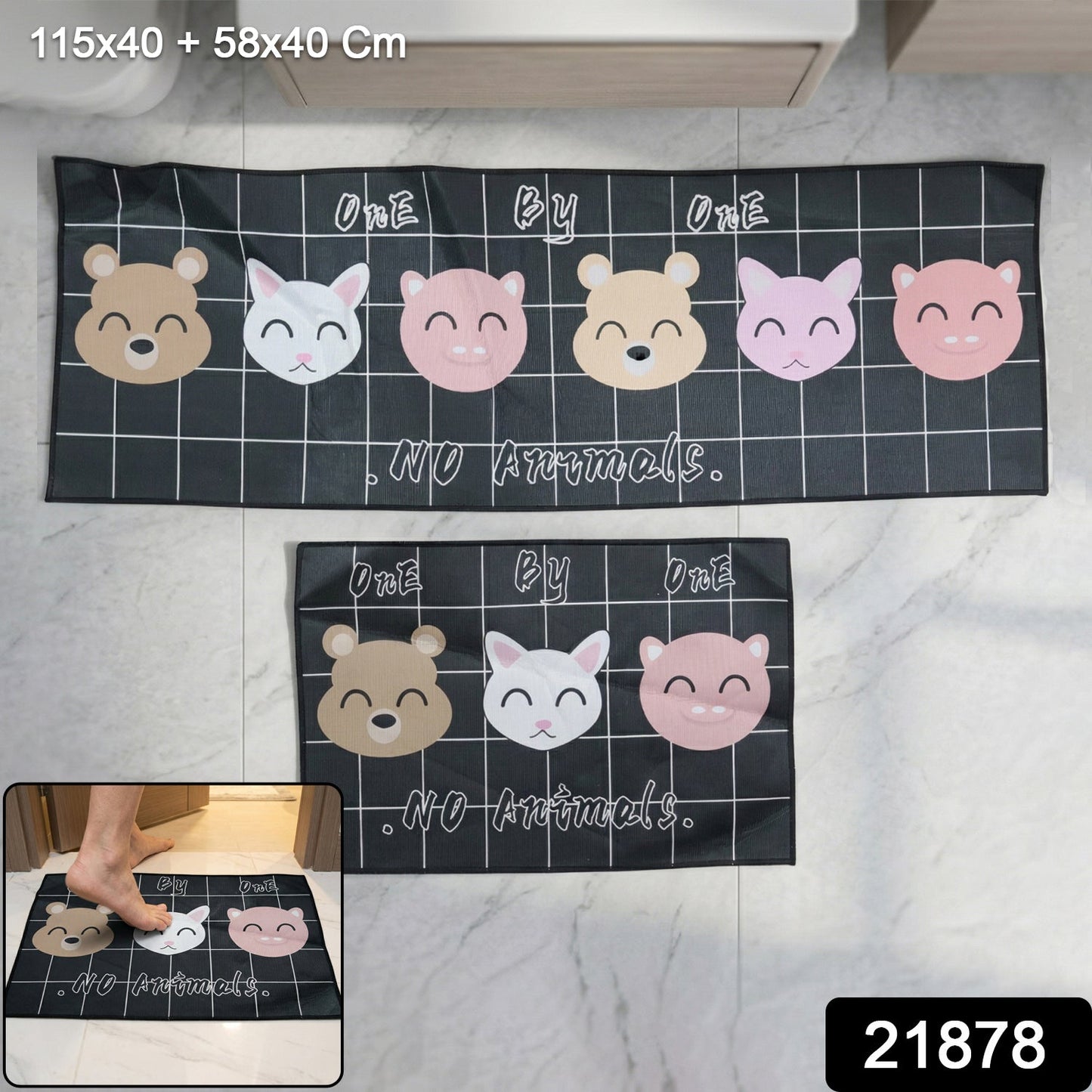 kitchen floor mat set for home decor
