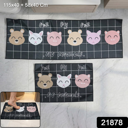 kitchen floor mat set for home decor