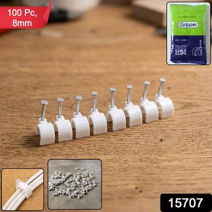 wire cable fixing clips