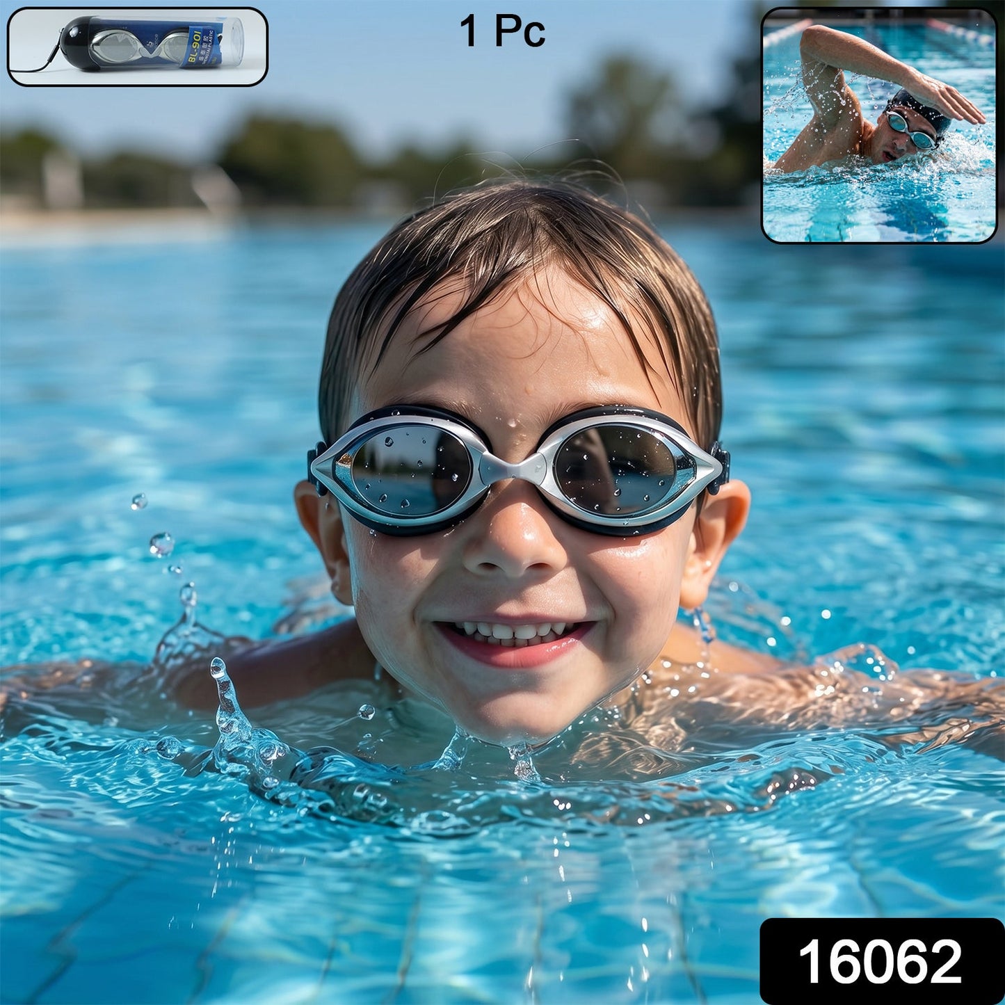adjustable kids swim goggles