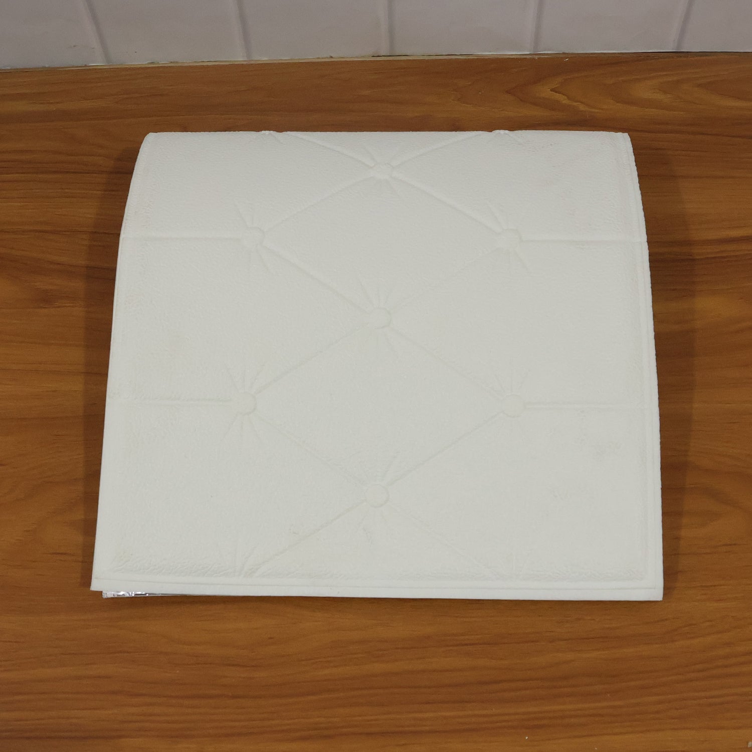 DIY self adhesive wall decor white