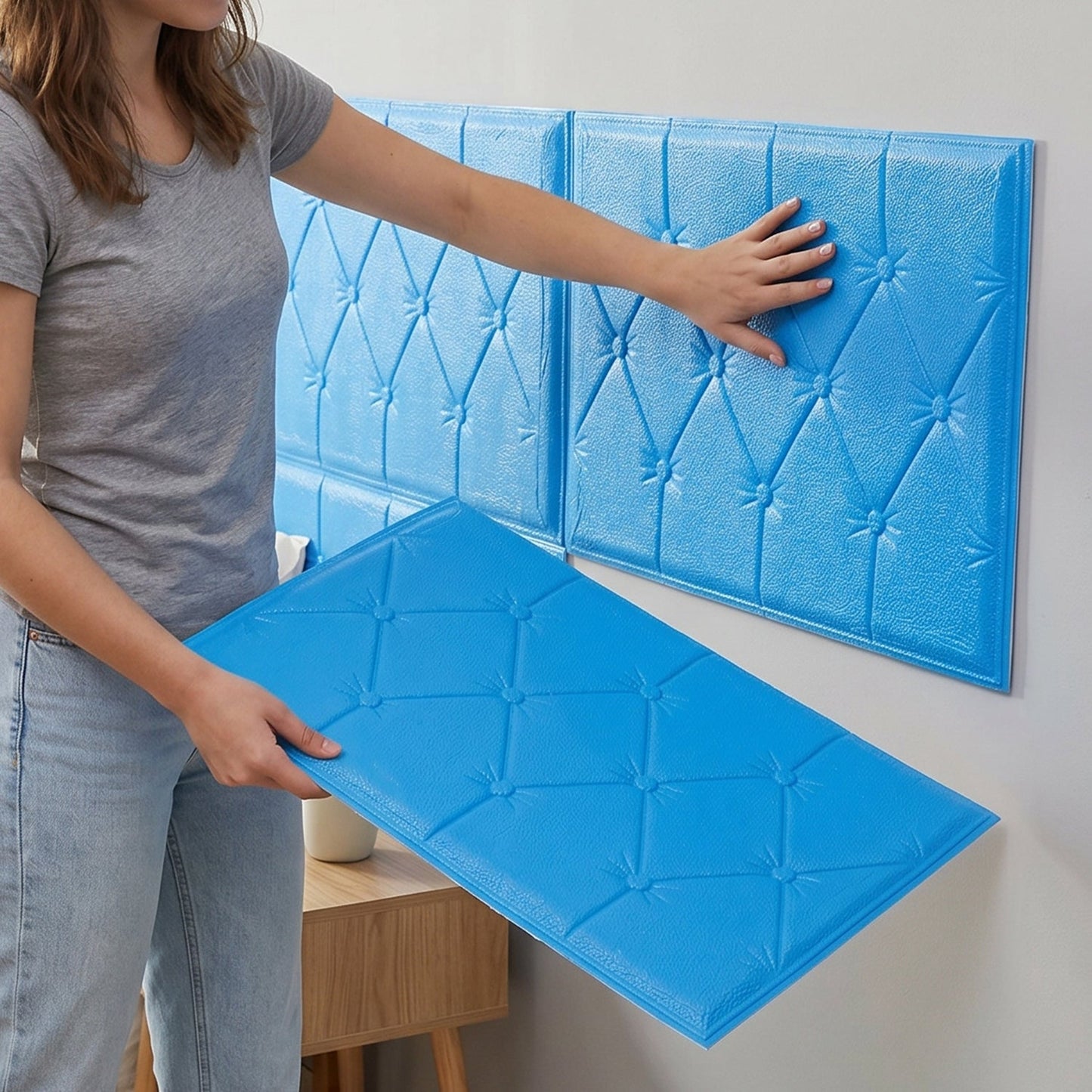 3D Adhesive wallpaper for living Room, Wallpaper Home Decor Self Adhesive Wallpaper