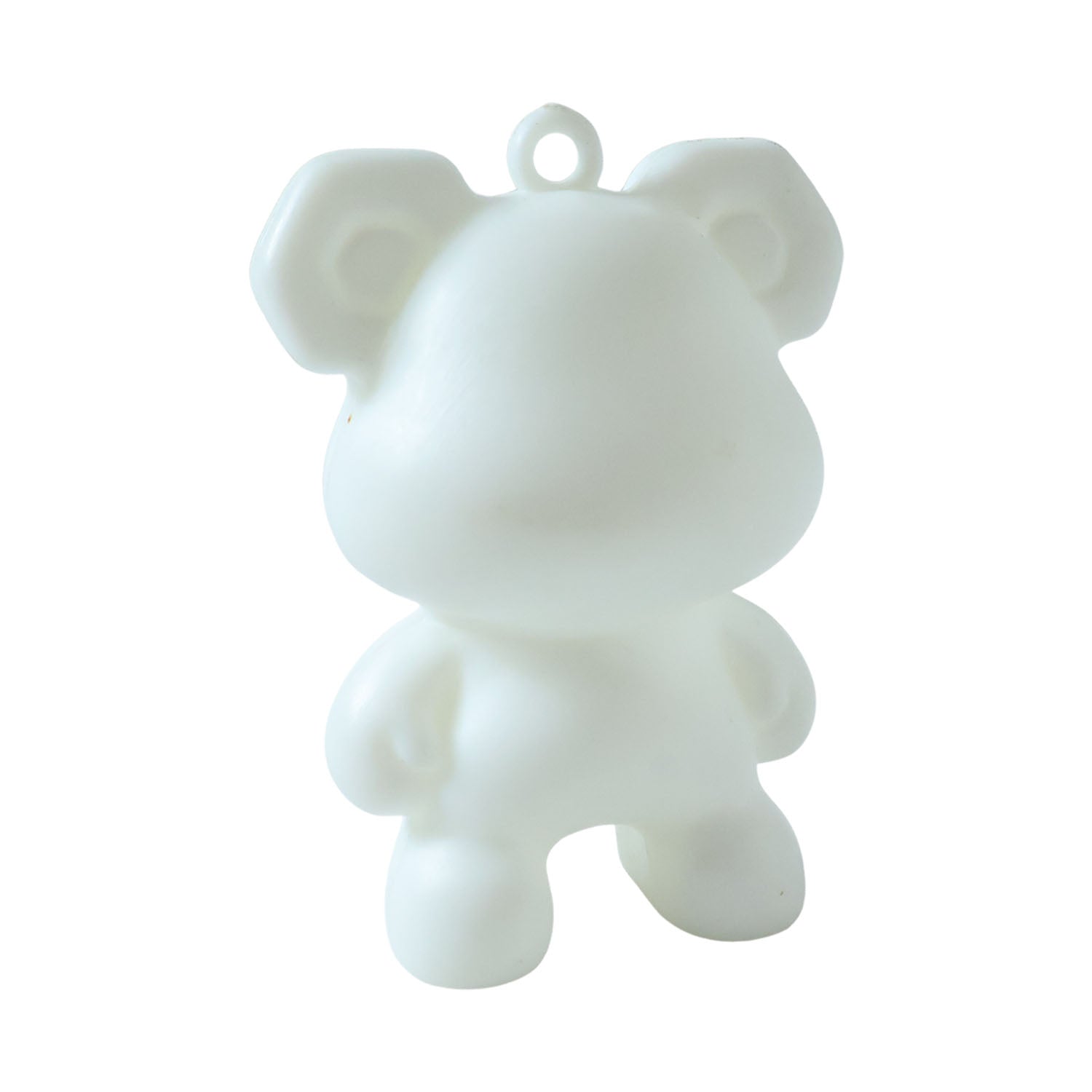 decorative bear shape key ring accessory