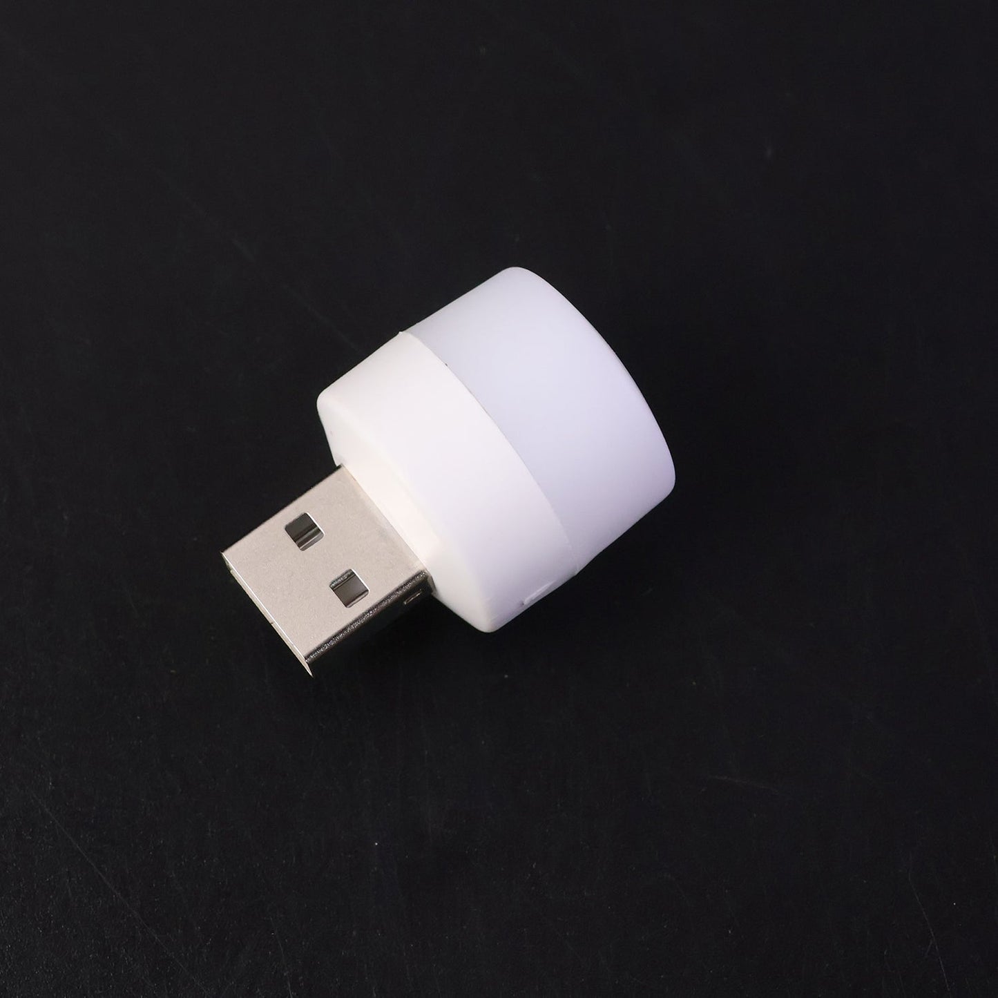 Yellow USB LED LAMP Night Light, Plug Small Led Nightlight  (1 Pc)
