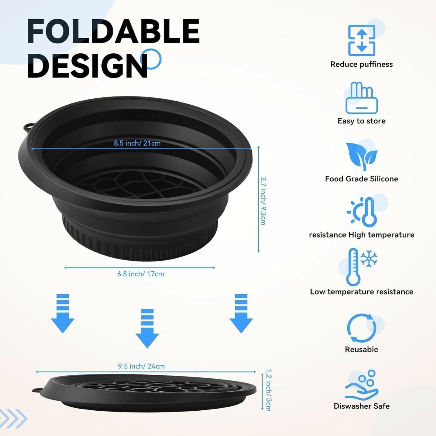  Silicone Face Ice Bowl - specs