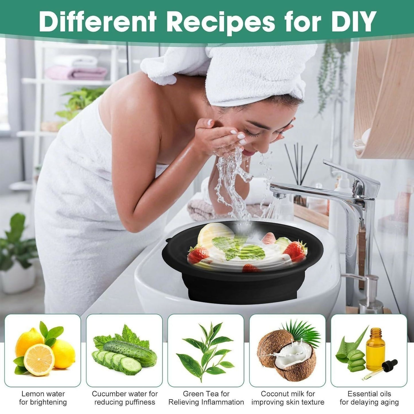  Silicone Face Ice Bowl - scale